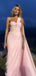 Elegant Pink One-Shoulder Mermaid Long Prom Dress Ideas, Evening Party Dresses,WGP1834