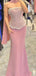 Elegant Pink Sweetheart Mermaid Long Prom Dress Ideas, Evening Party Dresses, WGP1989