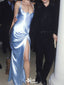 Elegant Spaghetii Strap Mermaid Long Prom Dress Ideas, Evening Party Dresses,WGP1835