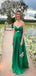 Sexy Emerald Green A-Line Strapless Sleeveless Maxi Long Party Prom Gowns,Evening Dresses,WGP400