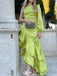 Elegant One-shoulder Long Sleeve Sheath Long Prom Dress Ideas, Evening Party Dresses,WGP1310