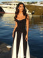 Formal Spaghetti Strap A-line Long Prom Dress Ideas, Evening Party Dresses,WGP1326