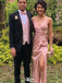 Elegant V-neck Spaghetti Strap Mermaid Long Prom Dress Ideas, Evening Party Dresses,WGP1394