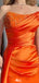 Gorgeous One-shoulder Asymmetric Mermaid Long Prom Dress Ideas, Evening Party Dresses,WGP1125