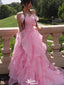 Formal Strapless A-line Long Prom Dress Ideas, Evening Party Dresses,WGP1434