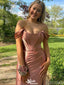 Formal Strapless Off-shoulder Mermaid Long Prom Dress Ideas, Evening Party Dresses,WGP1443