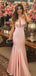 Modern Blush Pink Halter Mermaid Prom Dress ,Evening Party Dress,WGP2123