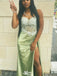 Gorgeous Sweetheart Spaghetti Strap Mermaid Long Prom Dress Ideas, Evening Party Dresses,WGP1470