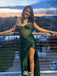 Elegant Strapless V-neck Mermaid Long Prom Dress Ideas, Evening Party Dresses,WGP1474