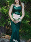 Elegant Spaghetti Strap Mermaid Long Prom Dress Ideas, Evening Party Dresses,WGP1519