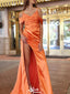 Elegant Off-shoulder V-neck Mermaid Long Prom Dress Ideas, Evening Party Dresses,WGP1583