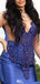 Sexy V-neck Mermaid Long Prom Dress Ideas, Evening Party Dresses,WGP1595