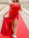 Elegant Off-shoulder Mermaid Long Prom Dress Ideas, Evening Party Dresses,WGP1633