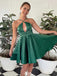 Sexy Spaghetti Strap A-line Mini Homecoming Dress,EPT320