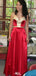 Elegant Strapless Sweetheart A-line Long Prom Dress Ideas, Evening Party Dresses,WGP1665
