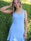 Casual Square Spaghetti Strap Sheath Short Mini Homecoming Dress,EPT329