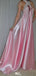 Elegant Halter A-line Long Prom Dress Ideas, Evening Party Dresses,WGP1778