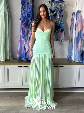 Soft Sweetheart Long Prom Dress Ideas, Evening Party Dresses,WGP1853