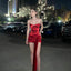 Sexy Red Sweetheart Mermaid Short Homecoming Dresses For Birthday Party, EPT680