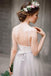 Charming Sweetheart Spaghetti Straps Applique Popular Bridal Long Wedding Dresses, WDH084