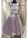 Popular Pretty Junor Short Blue Cheap Wedding Party Bridesmaid Dresses, WG333